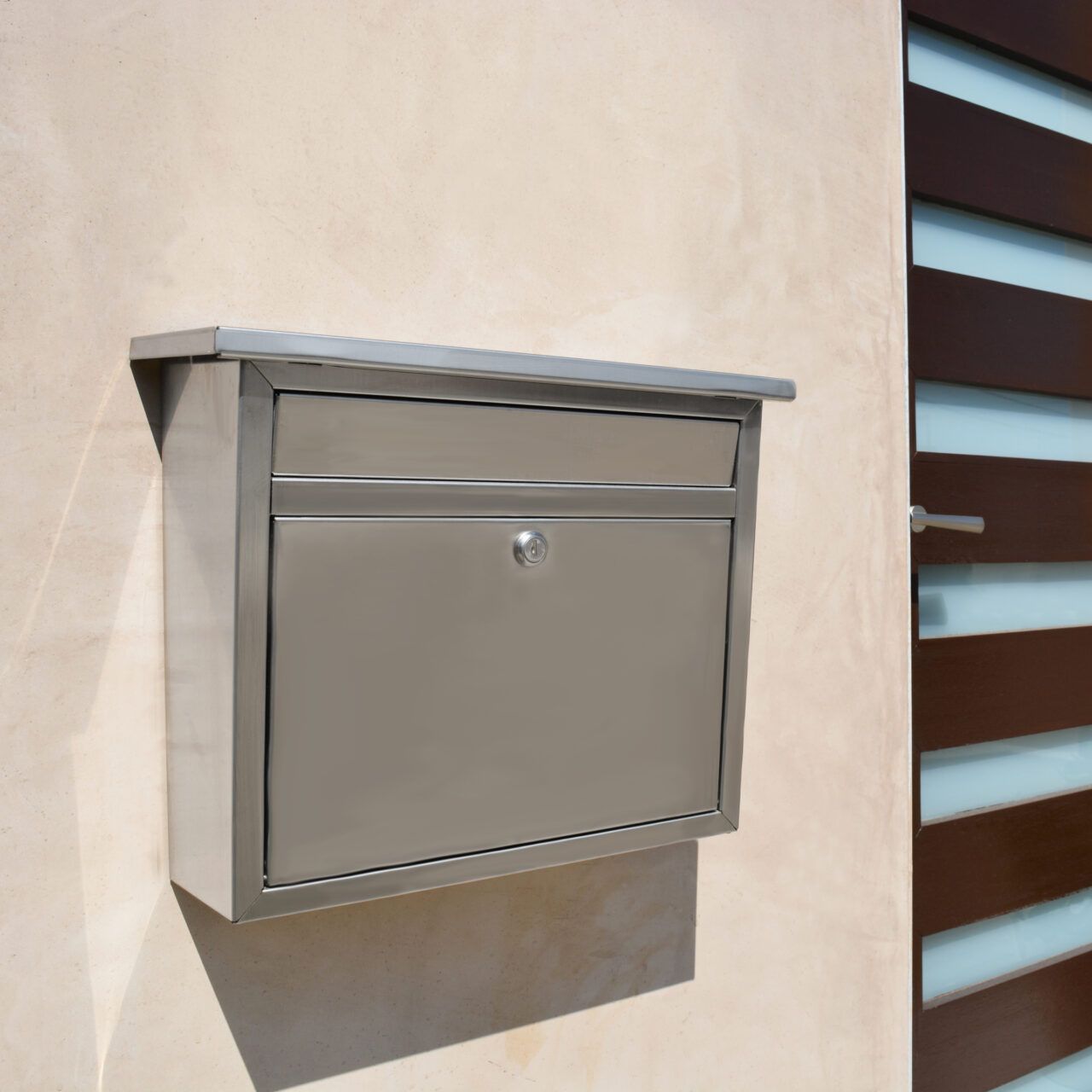 Stainless Steel Wall Mounted Mailboxes | Modern Stainless Hardware - View #5