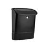 Black Locking Wall Mount Mailbox