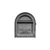 Black mailbox with a black handle