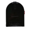 Front of black mailbox