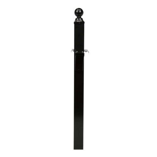 thumbnail interactive-video image 1 of Architectural Mailboxes Landover Aluminum Post - Black Rust-Resistant Mailbox Post 1 of 5