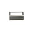 rubbed bronze mail slot