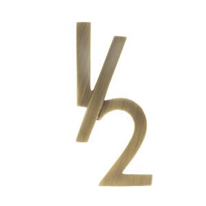 Decorative 1/2 House Letter