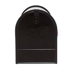 Front of Black Mailbox