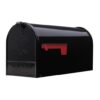 Elite Large Black Mailbox