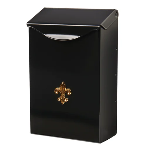 City Classic Wall Mount Mailbox Black Architectural Mailboxes
