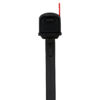 Front View of Black Mailbox Post Kit
