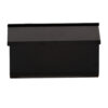L4010WB0_Alt_1 Front of black wall mount mailbox