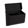 L4010WB0_Alt_5 Side of open black wall mount mailbox