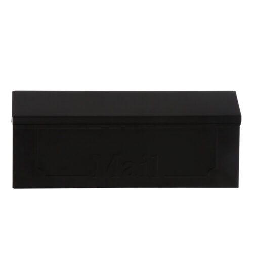 Townhouse Wall Mount Mailbox – Black | Architectural Mailboxes