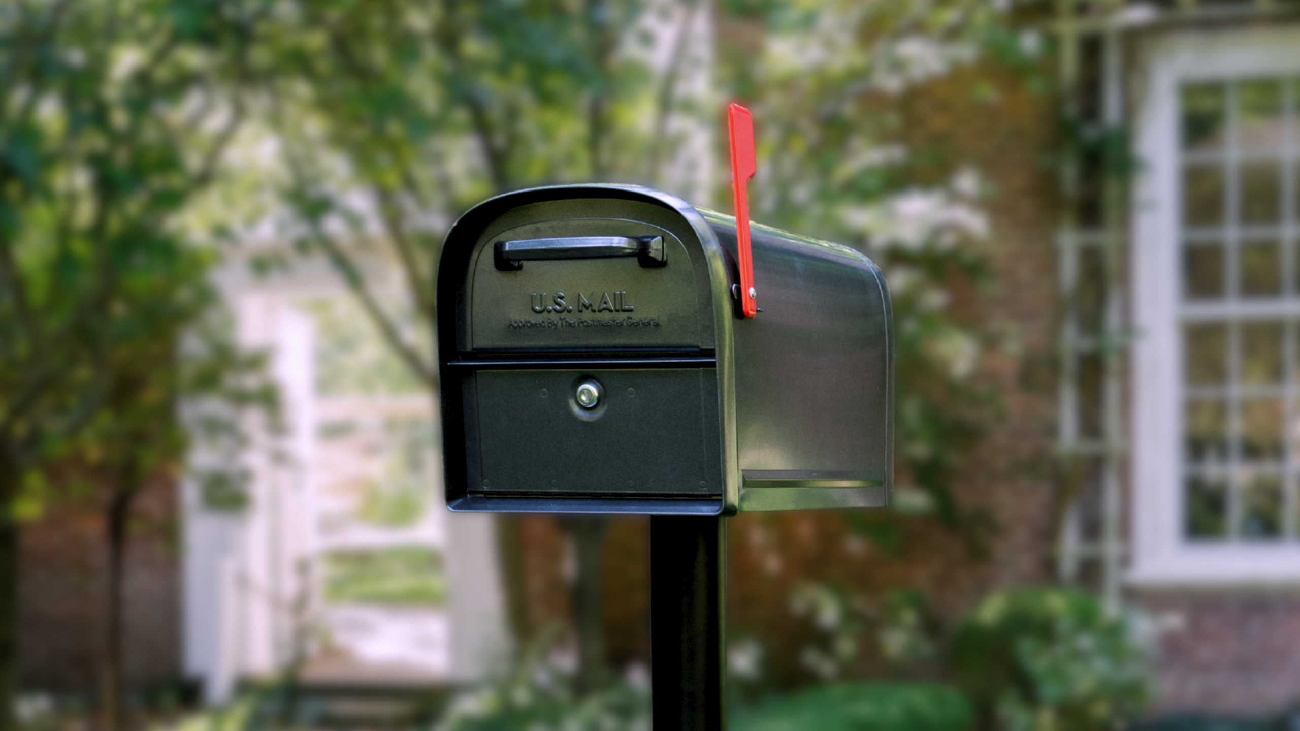 oasis 360 black mailbox