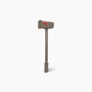 Newbury Mailbox with Post