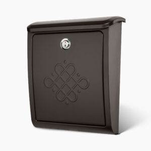 Bordeaux Locking Wall Mount Mailbox