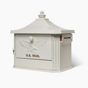Hamilton Locking Post Mount Mailbox