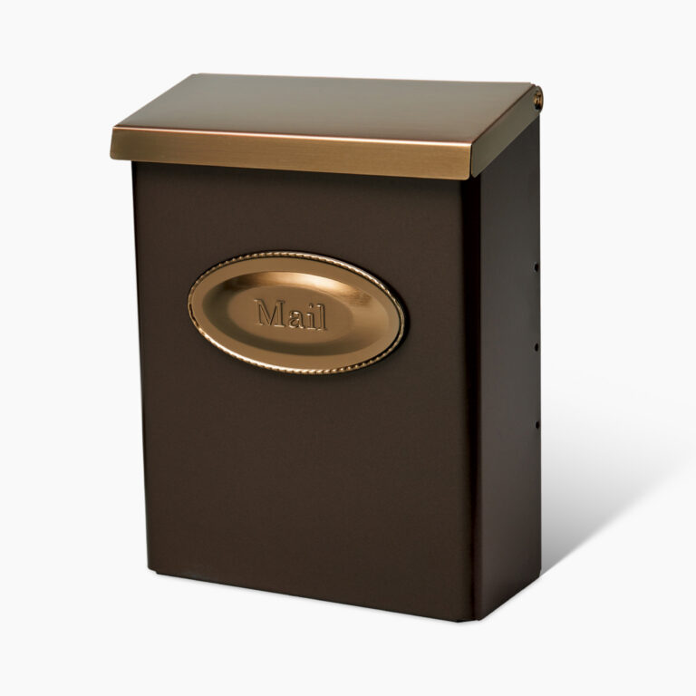 Designer Locking Wall Mount Mailbox