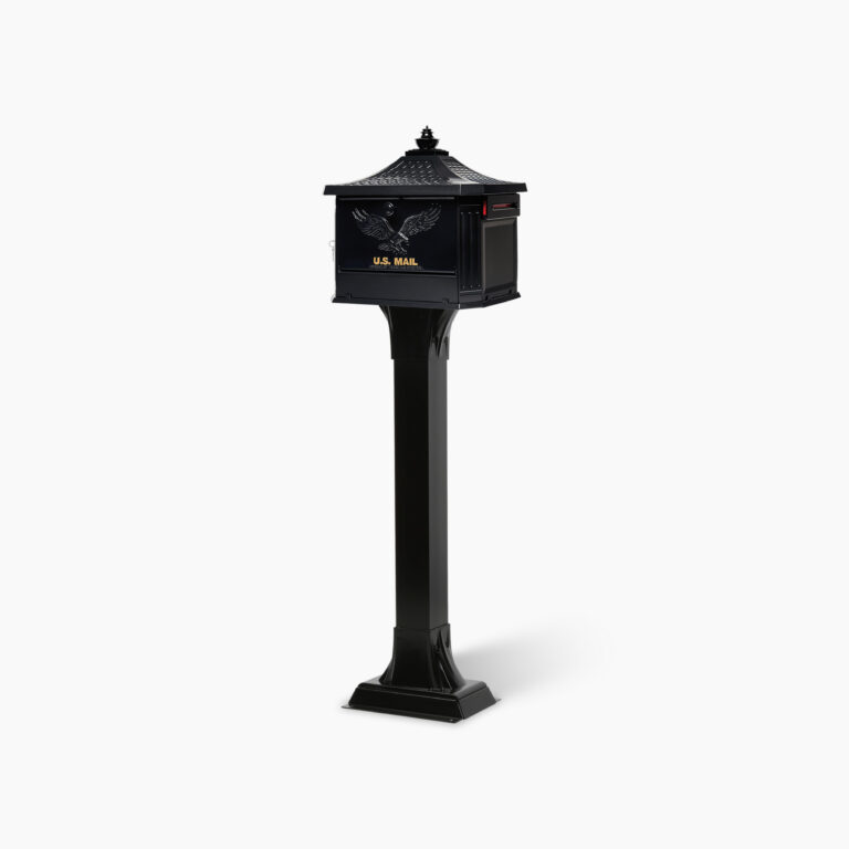 Hemingway Mailbox with Post