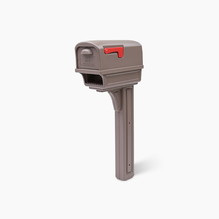 Gentry Dual Access Mailbox with Post