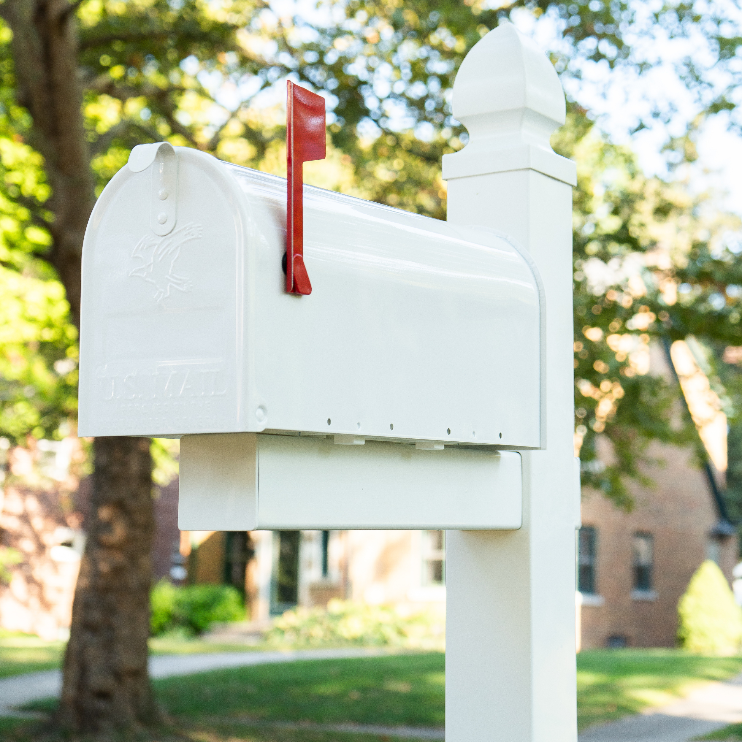 Rust-Proof Plastic Mailbox Posts